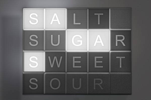 salt, sugar, sweet, sour 2